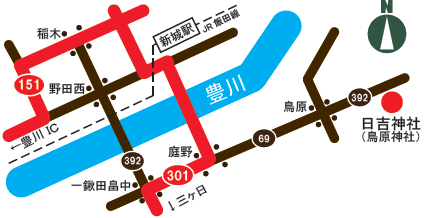 道案内図